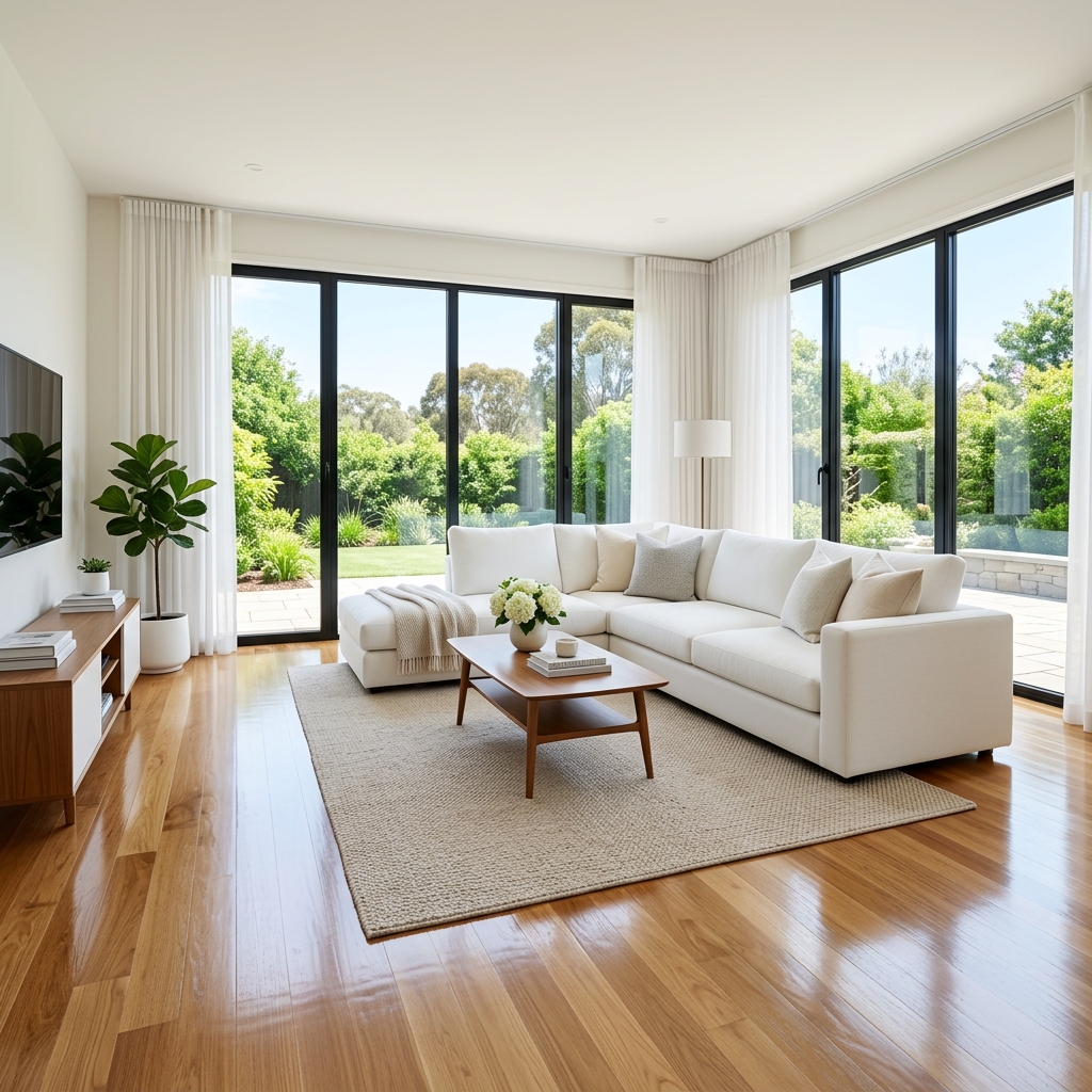 Sparkling clean home